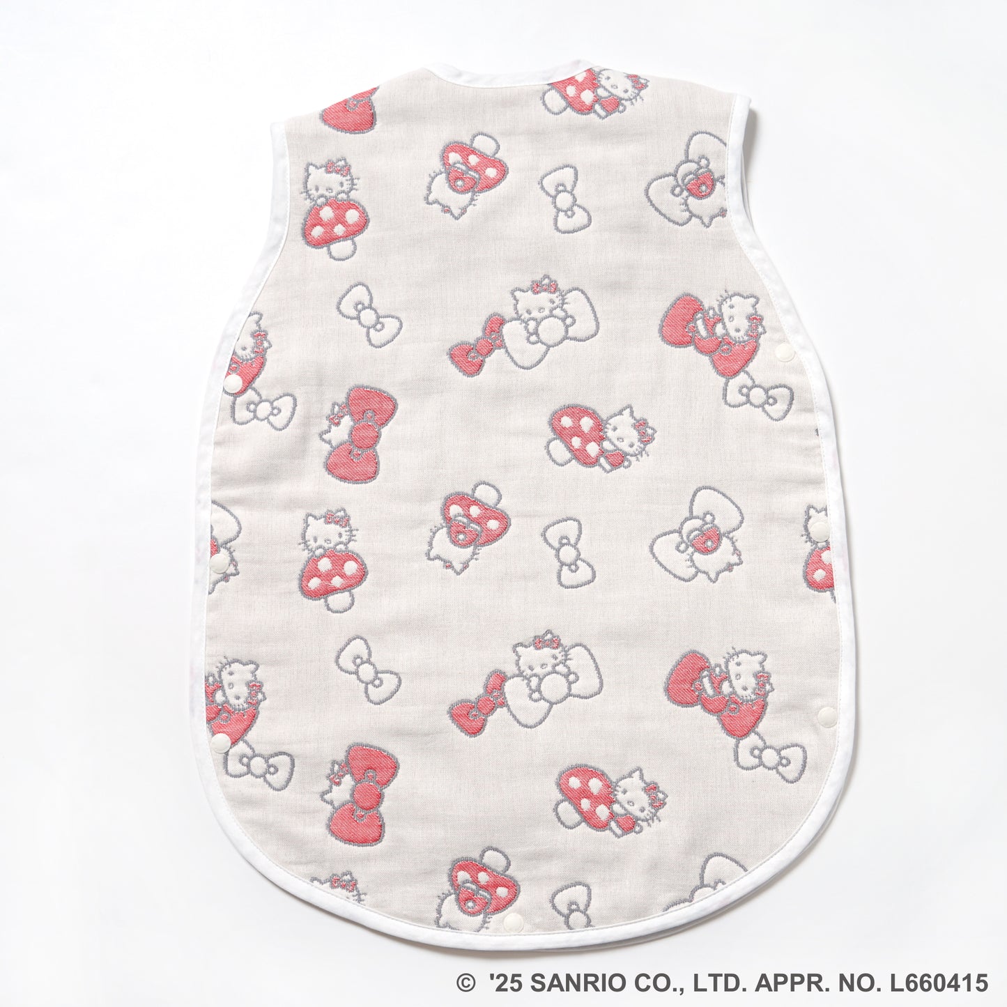 HELLO KITTY 6重ガーゼスリーパー ベビーサイズ