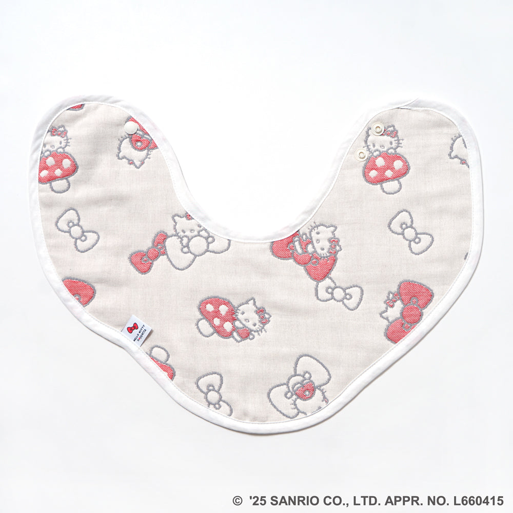 HELLO KITTY 6重ガーゼ2wayビブ（2枚セット）