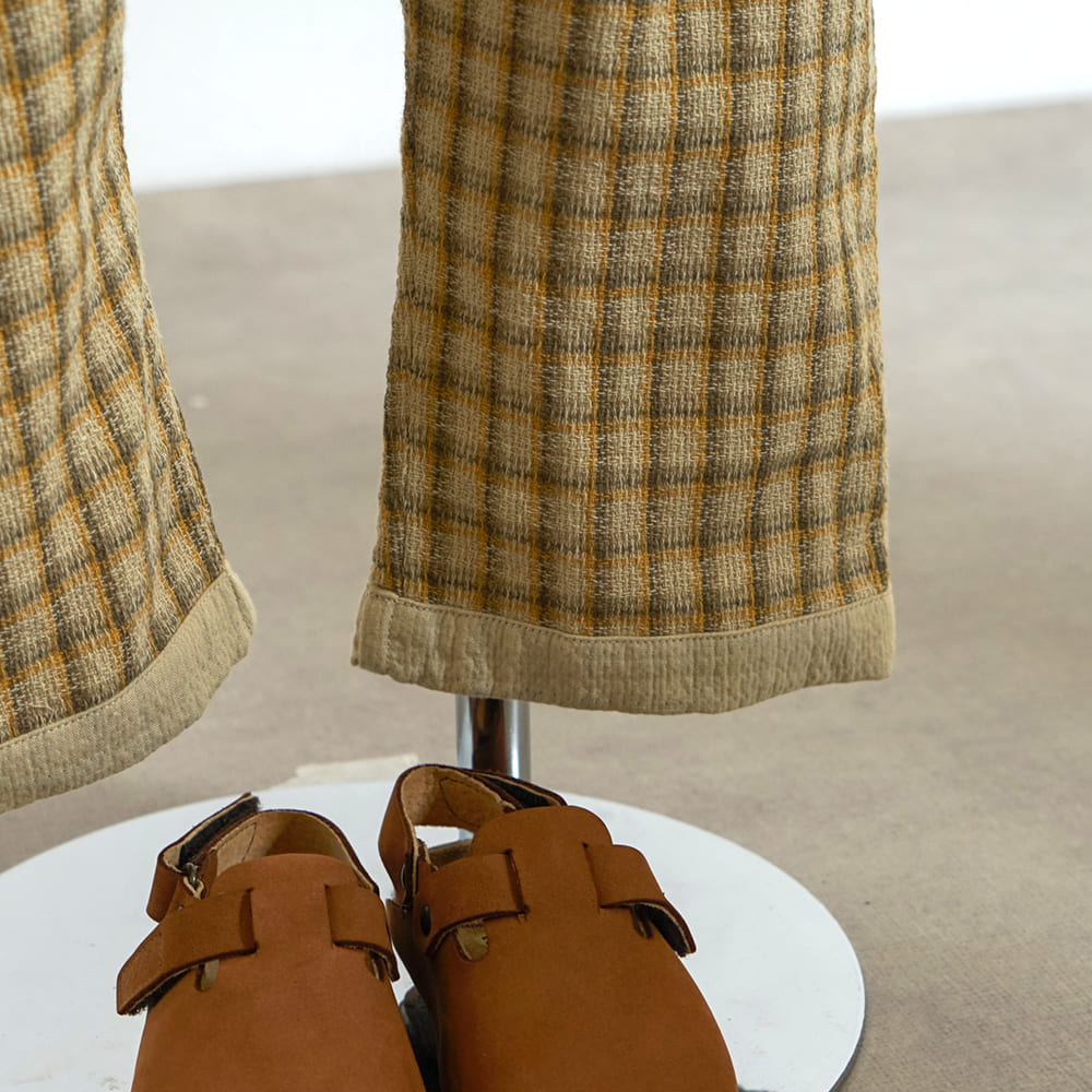 リバーシブルサルエルパンツ ベージュ 80・90・100・110cm