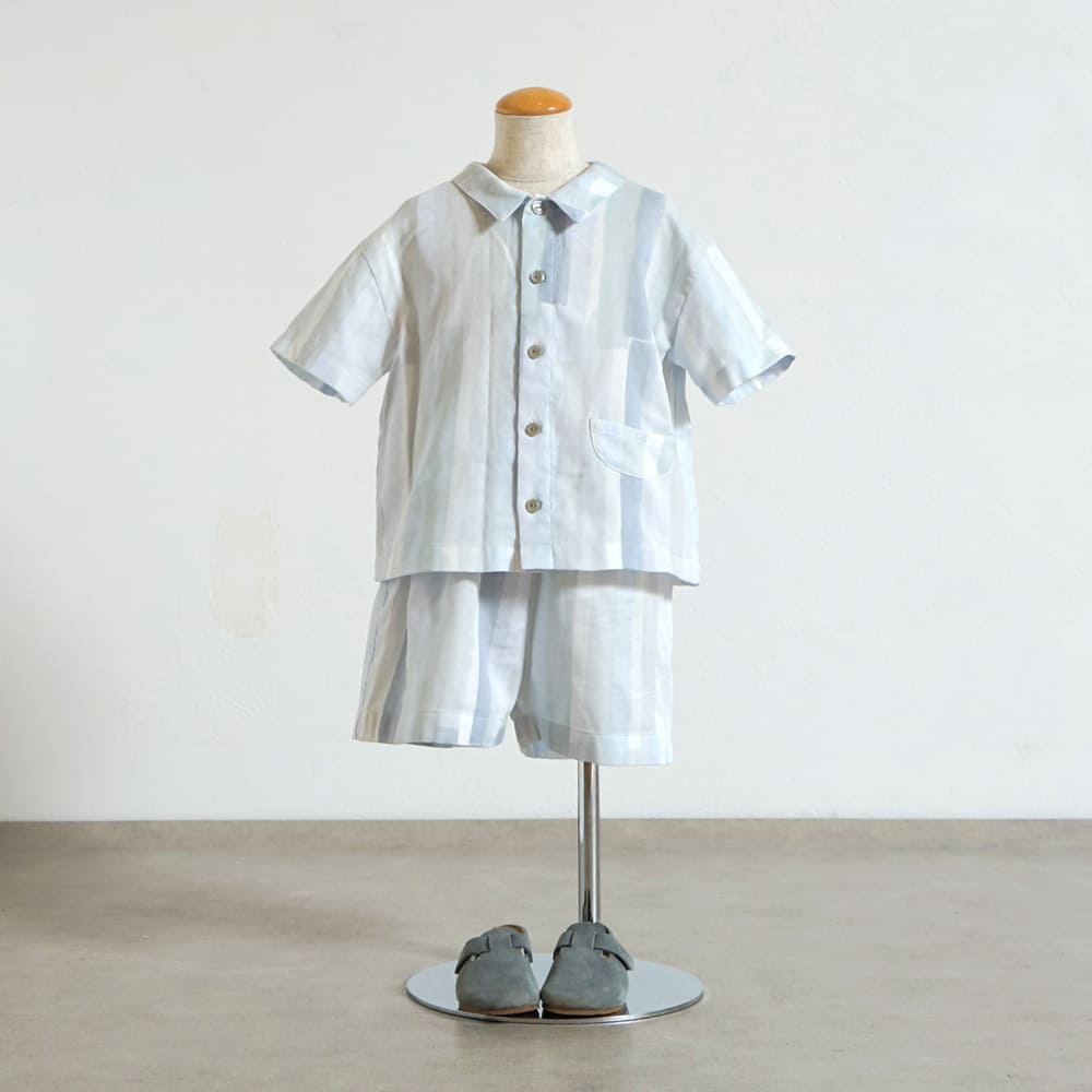 リラックスハーフパンツ グレー 80・90・100・110cm