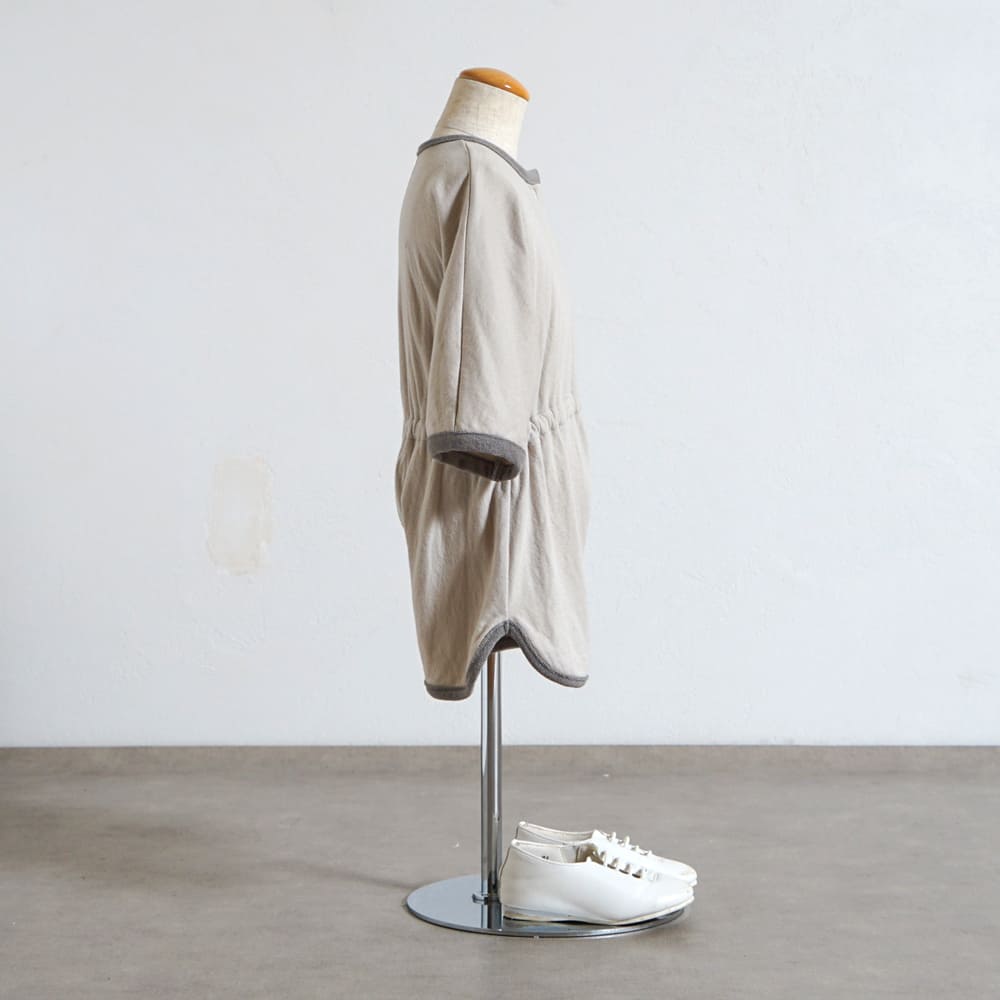 フェザーロンパース グレー 70-80・80-90cm