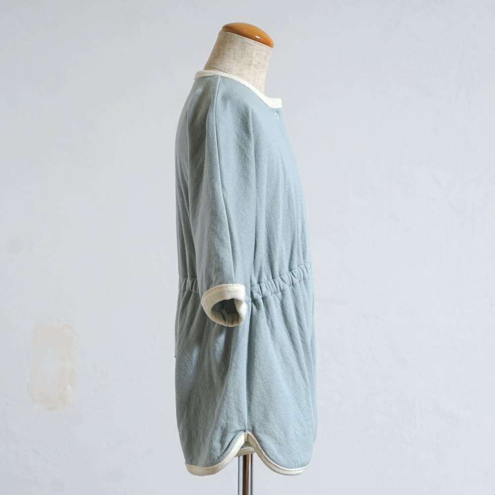 フェザーロンパース サックス 70-80・80-90cm