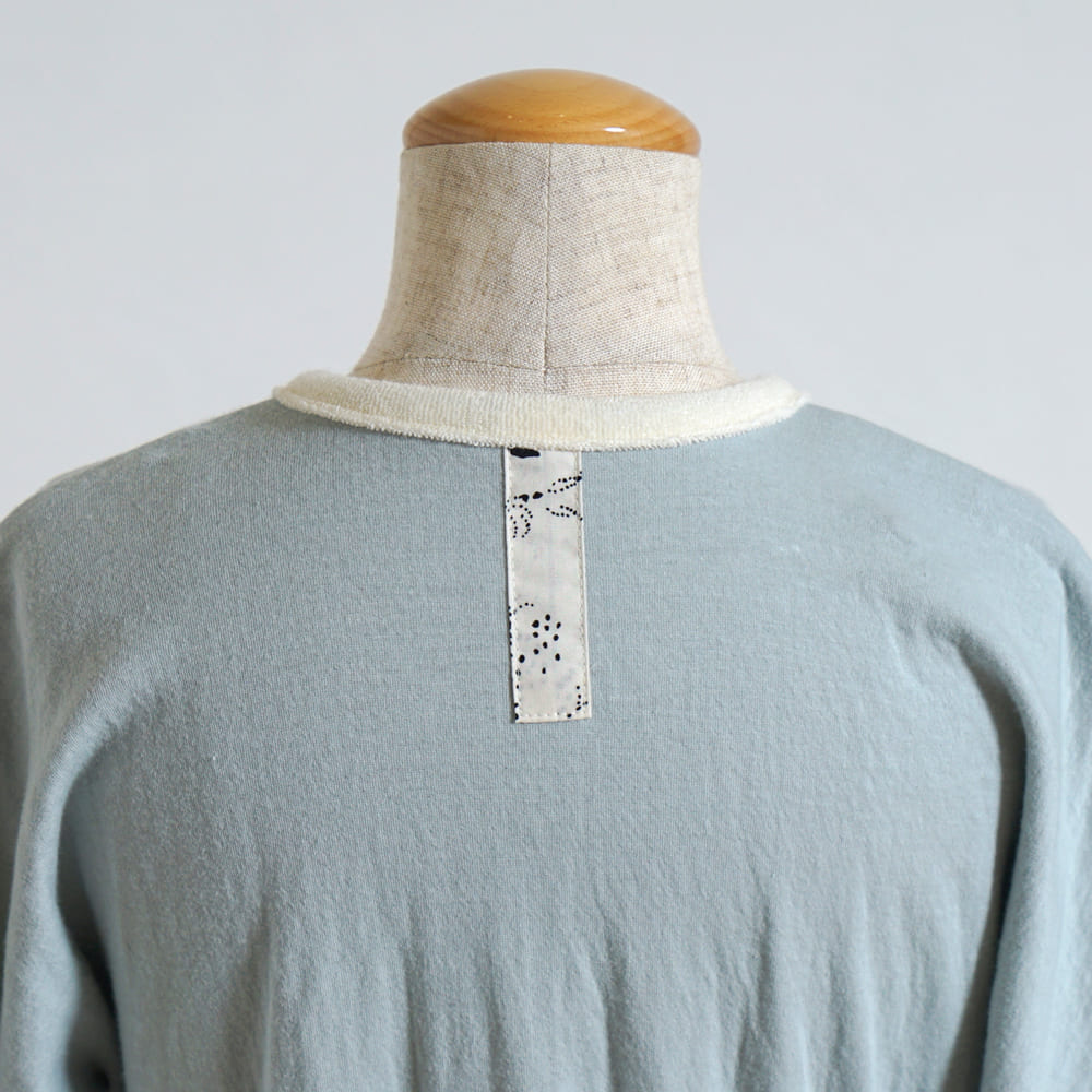 フェザーロンパース サックス 70-80・80-90cm