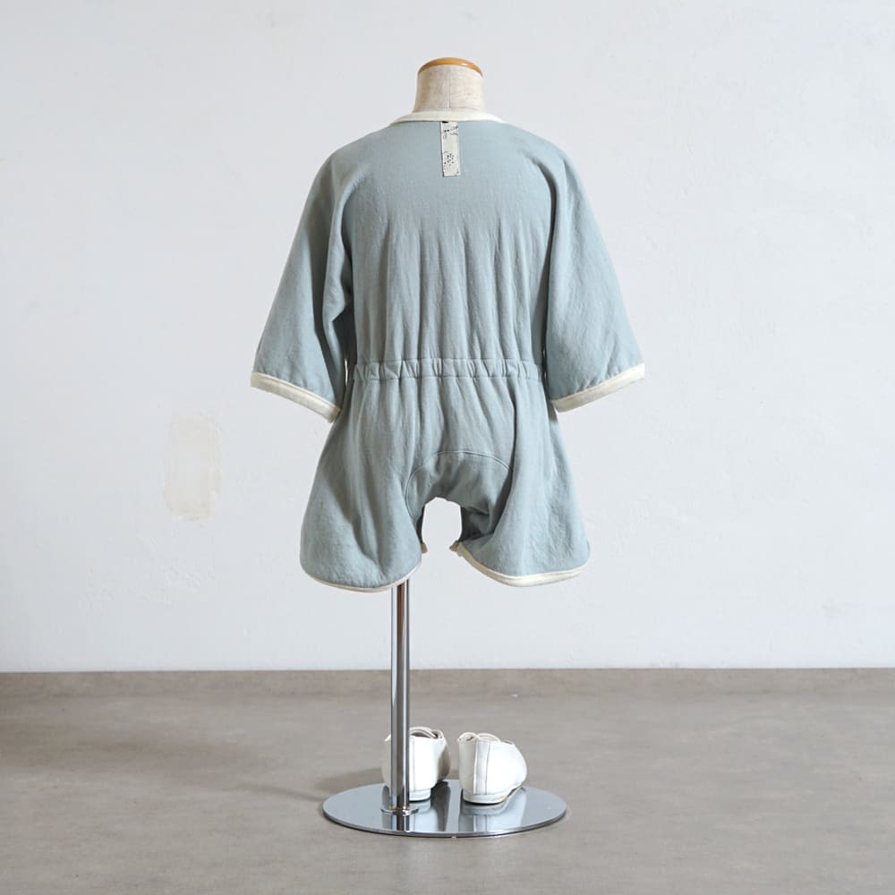 フェザーロンパース サックス 70-80・80-90cm