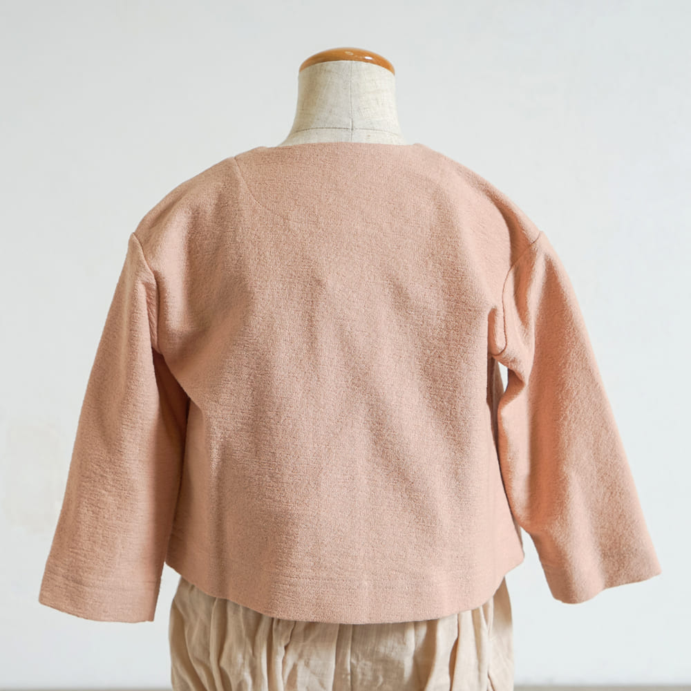ライトカーディガン ピーチ 70-80・80-90・90-100cm