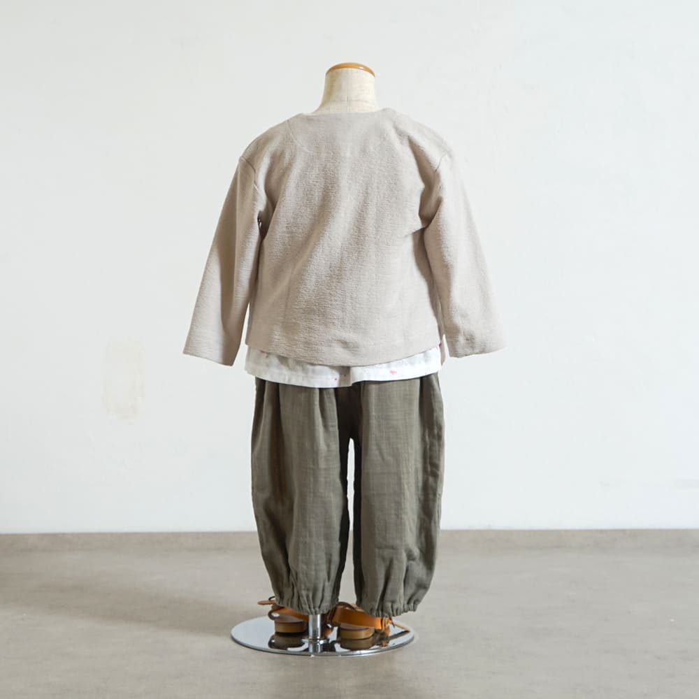 ライトカーディガン ライトグレー 70-80・80-90・90-100cm