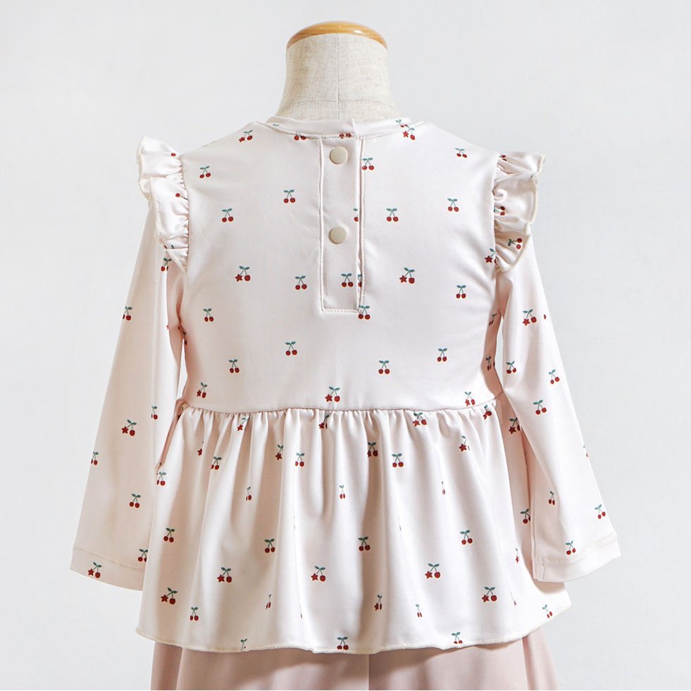 ラッシュガードセット  アイボリー 85cm・95cm・105cm / 10mois