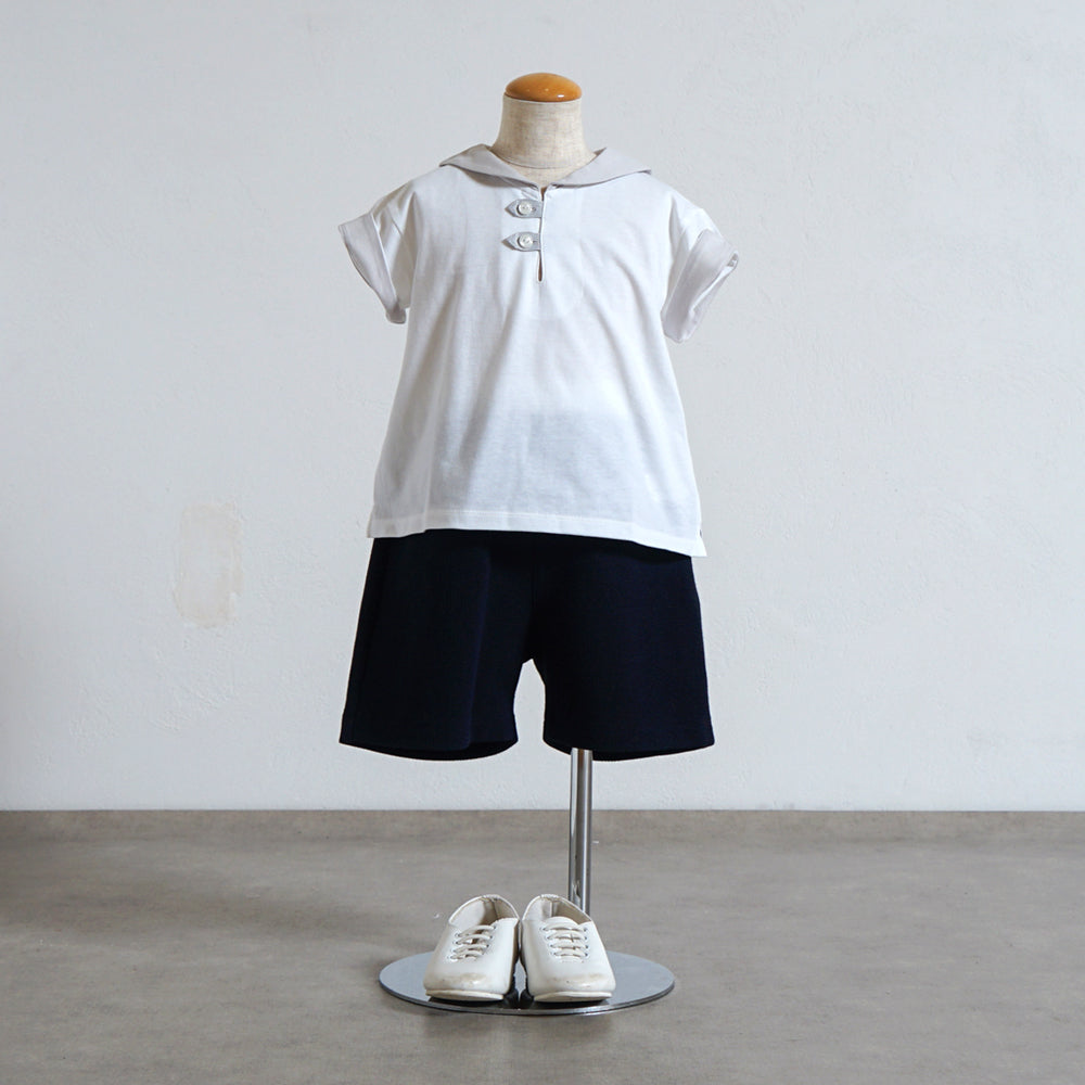 配色カノコハーフパンツ ネイビー 80・ 90・100cm