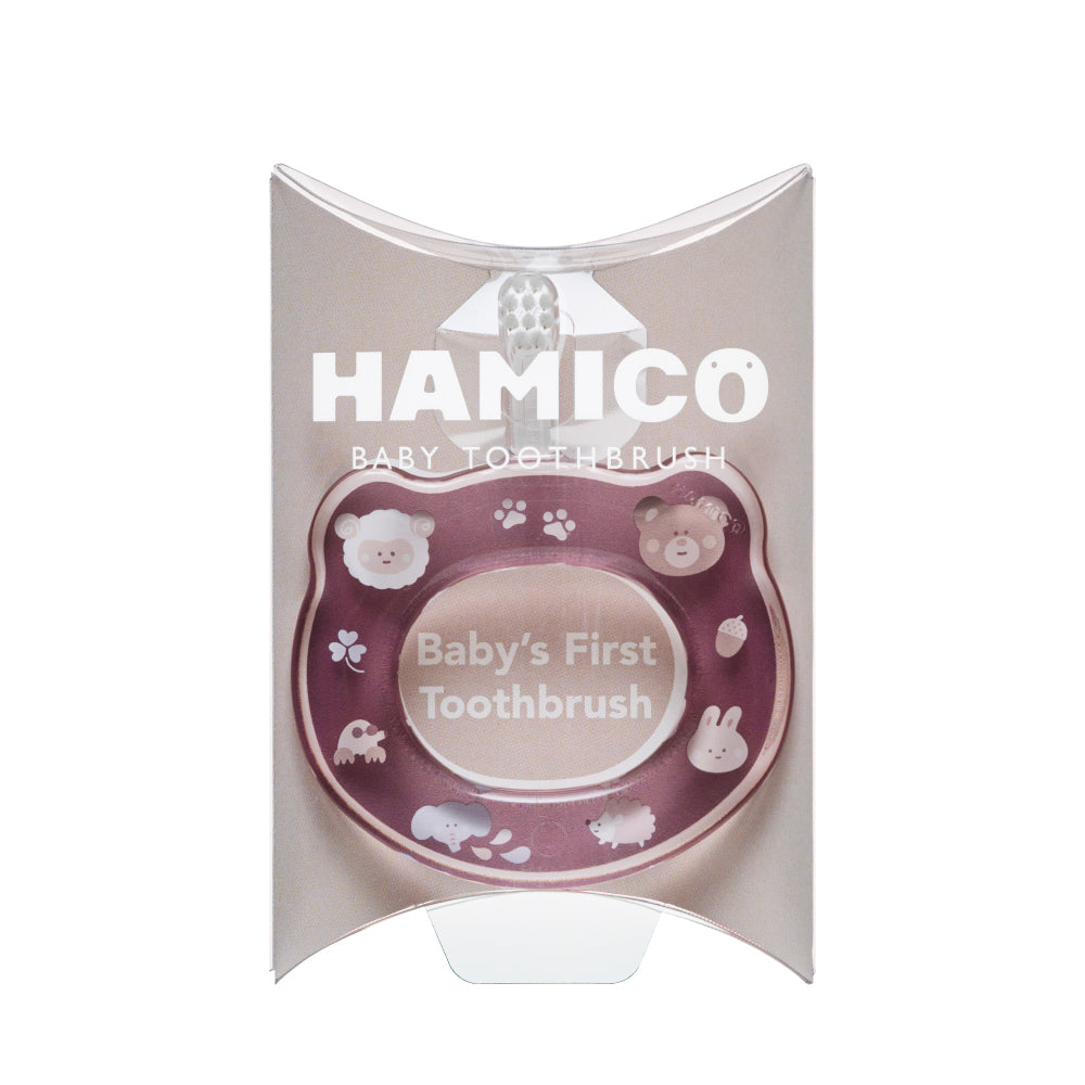ベビーハブラシ kumaエスプレッソ / HAMICO 歯ブラシ