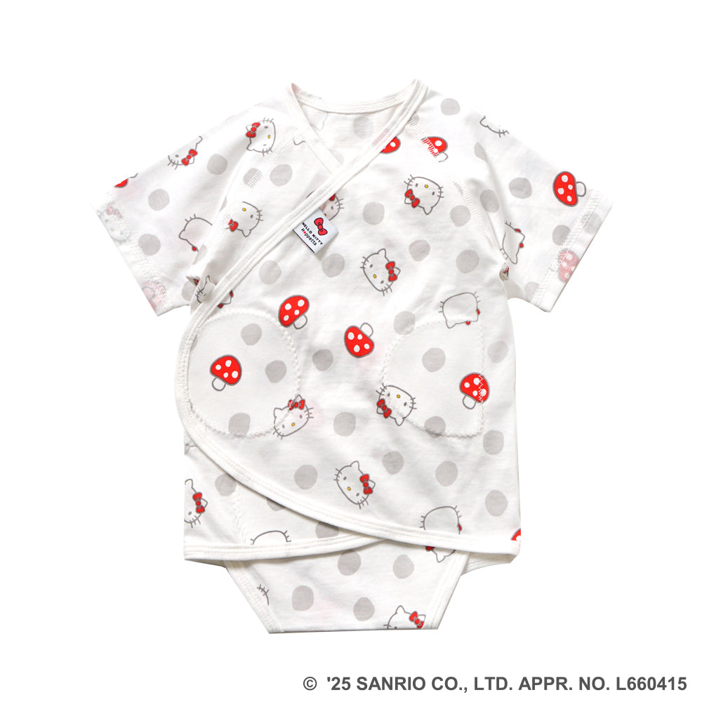 HELLO KITTY Hoppetta PATTO SATTO HADAGI ドットプリント ベビー肌着