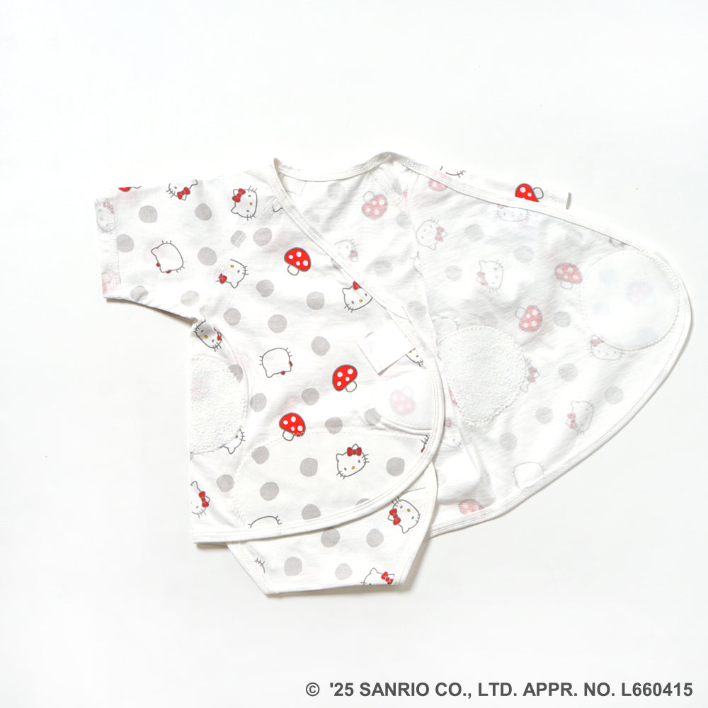 HELLO KITTY Hoppetta PATTO SATTO HADAGI ドットプリント ベビー肌着