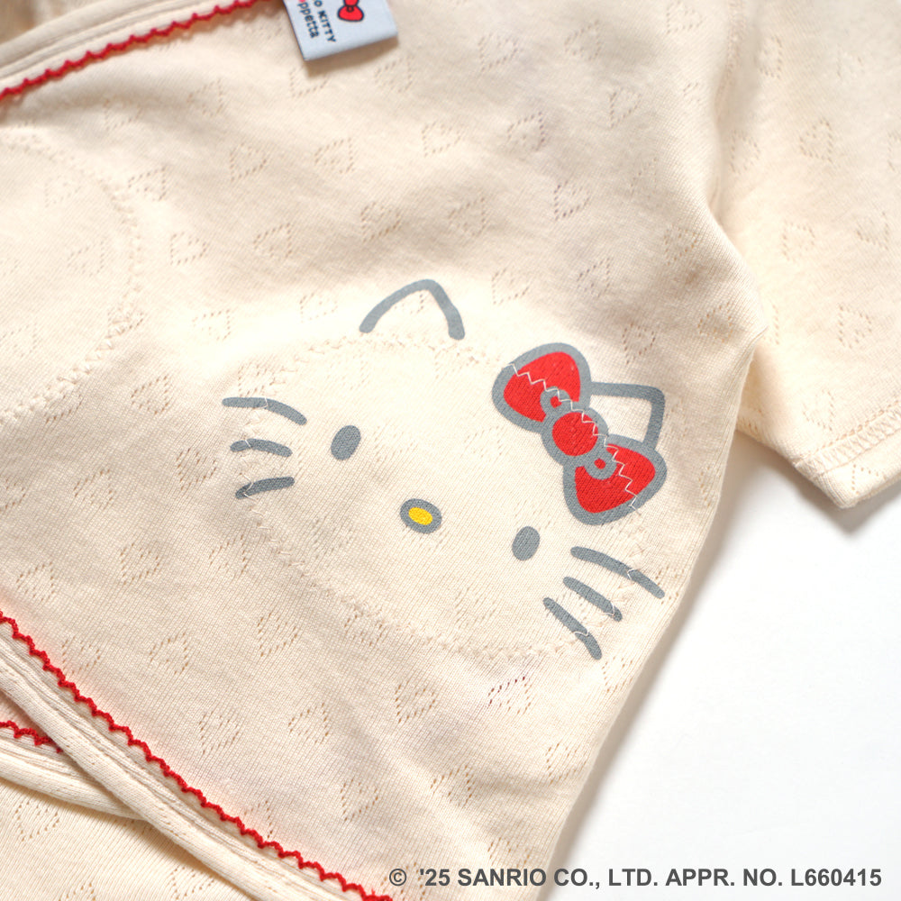 HELLO KITTY Hoppetta PATTO SATTO HADAGIパターンメッシュ 50-60cm 60-70cm