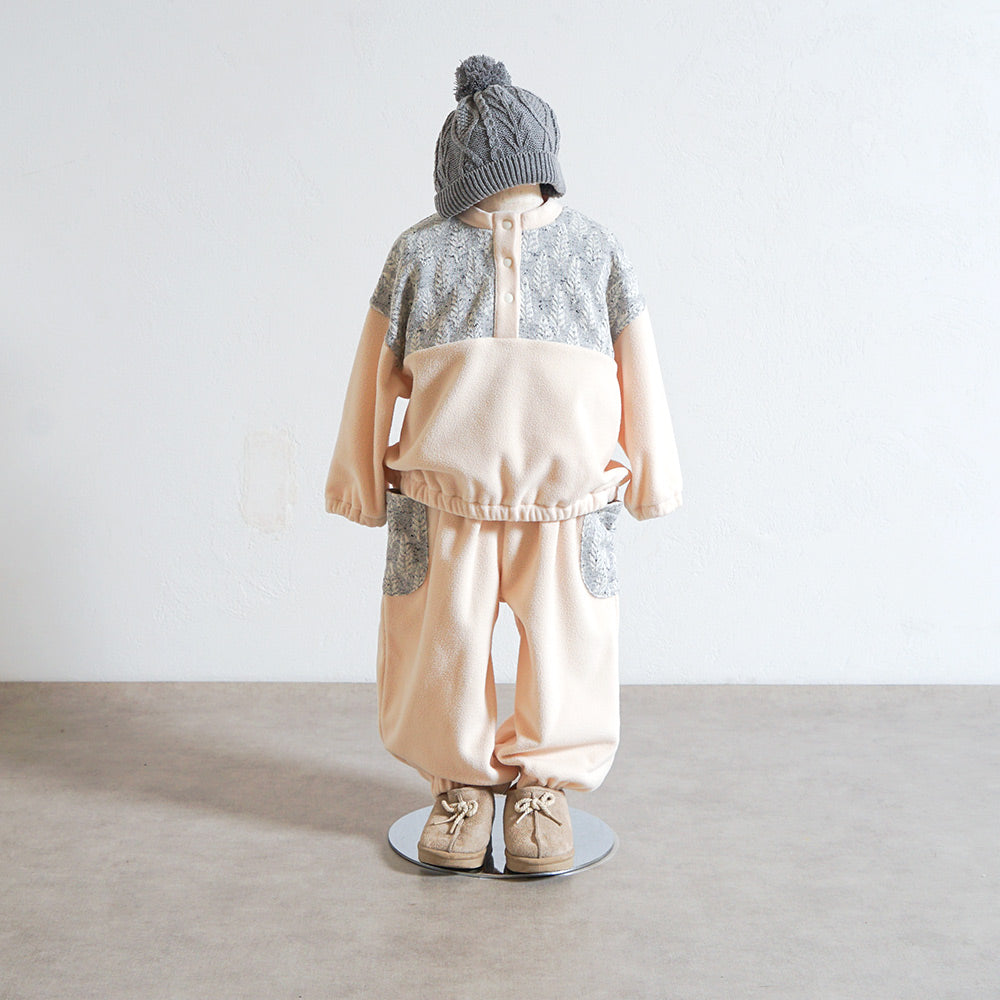 forestフリースパンツ オフホワイト 80・90・100・110cm