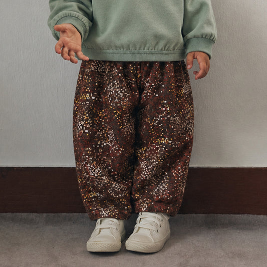 リバーシブルコクーンパンツ ブラウン 80・90・100・110cm / ベビー服