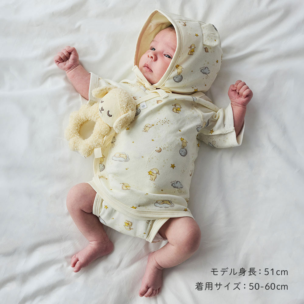【次回10月上旬入荷予定】★&Star PATTO SATTO HADAGI アイボリー 50-60・60-70cm