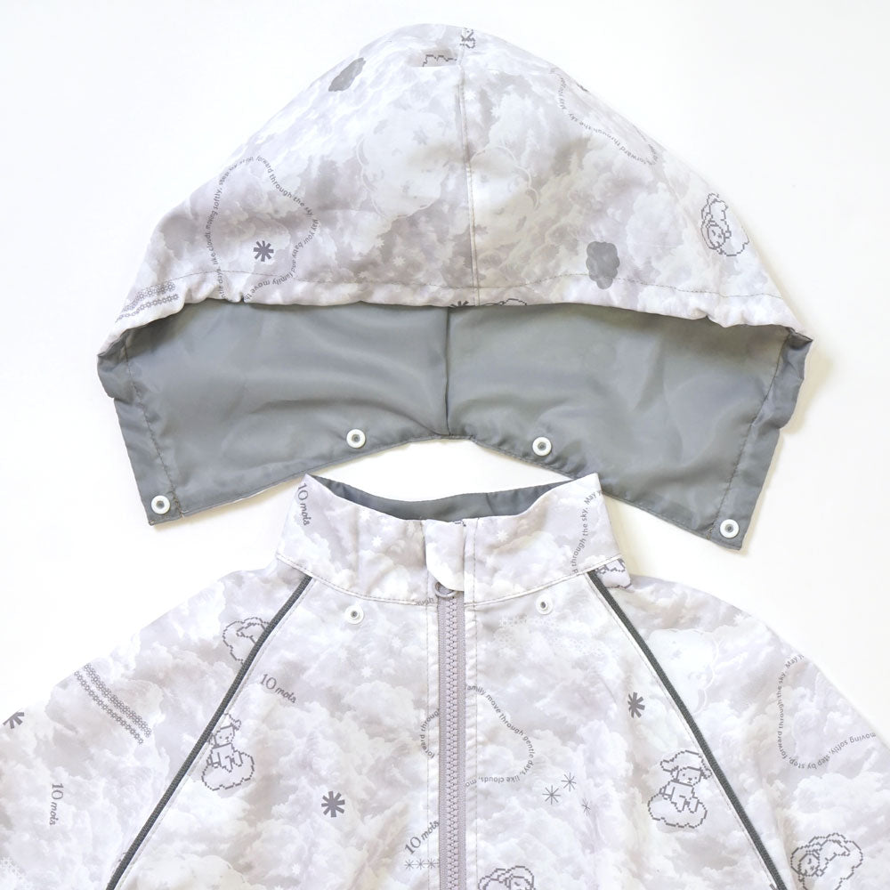 【一部予約】CLOUD MOIS ウインドブレーカー cotton cloud(綿雲) 80-90・90-100・100-110cm