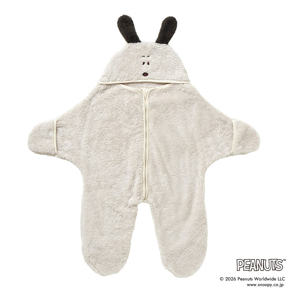 【次回10月末頃入荷予定】PEANUTS おでかけおくるみ 60-80cm