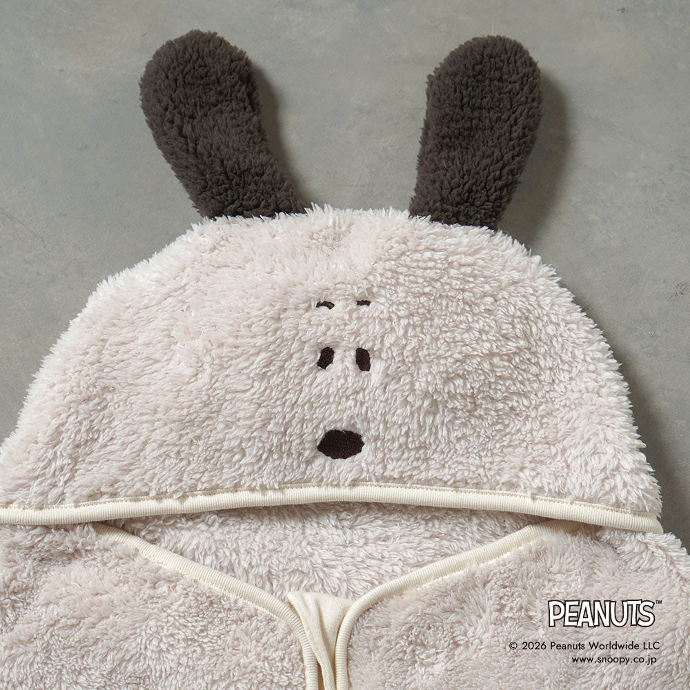 【次回10月末頃入荷予定】PEANUTS おでかけおくるみ 60-80cm