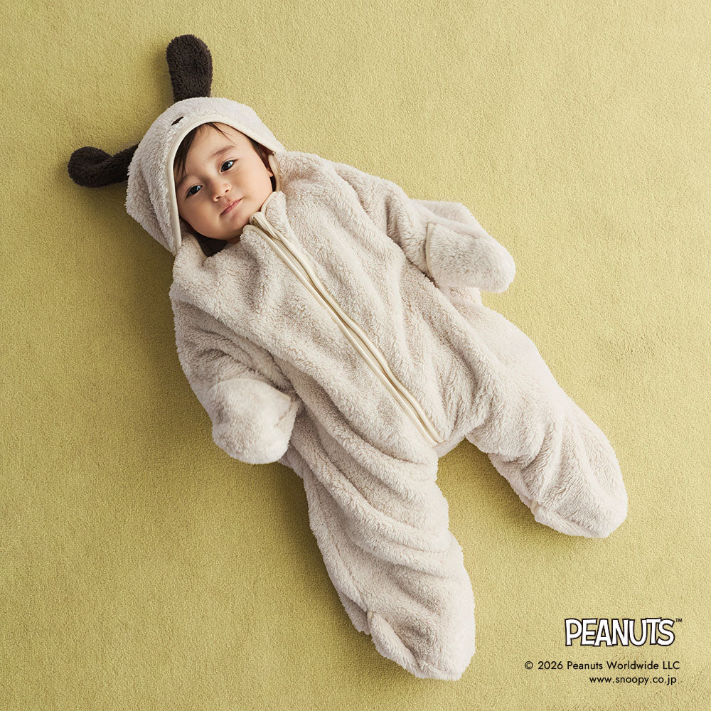 【次回10月末頃入荷予定】PEANUTS おでかけおくるみ 60-80cm