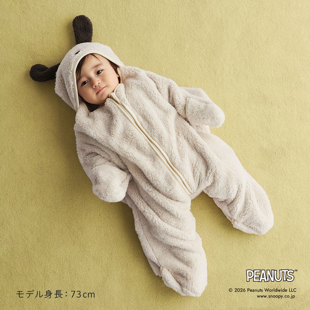 【次回10月末頃入荷予定】PEANUTS おでかけおくるみ 60-80cm