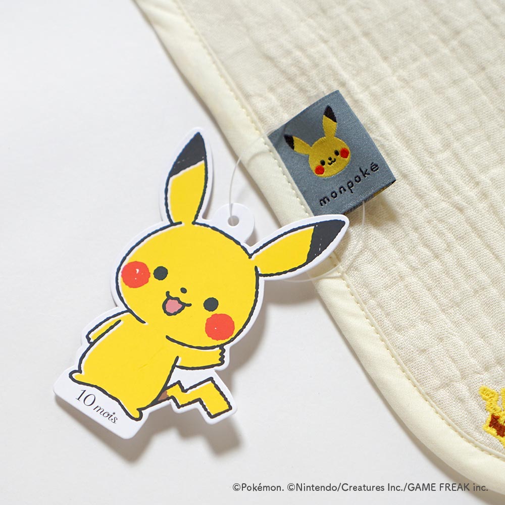 【予約】monpoké うすわたガーゼケット(ベビーサイズ 90×110)