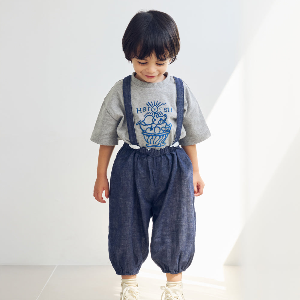 HarvestプリントTシャツ キナリ 80・90・100cm