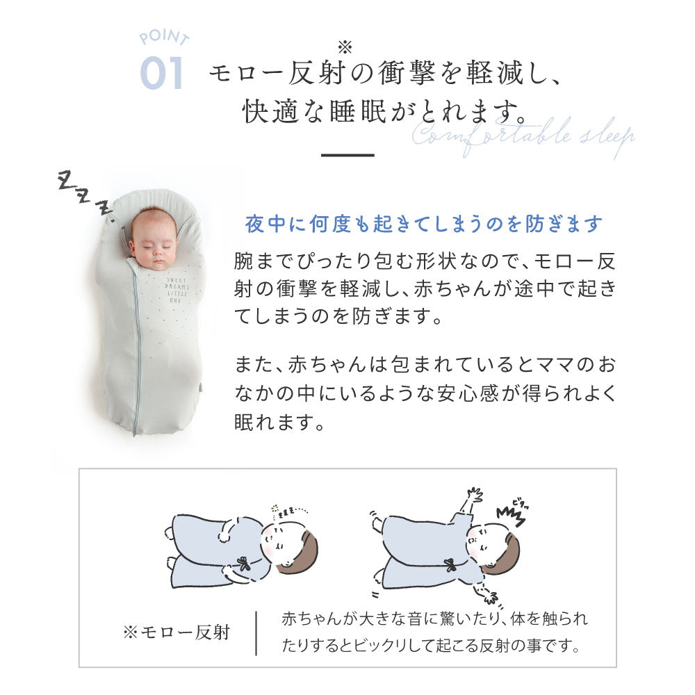 たまごマットおくるみ　sleep エクリュ　 / ギフト包装不可
