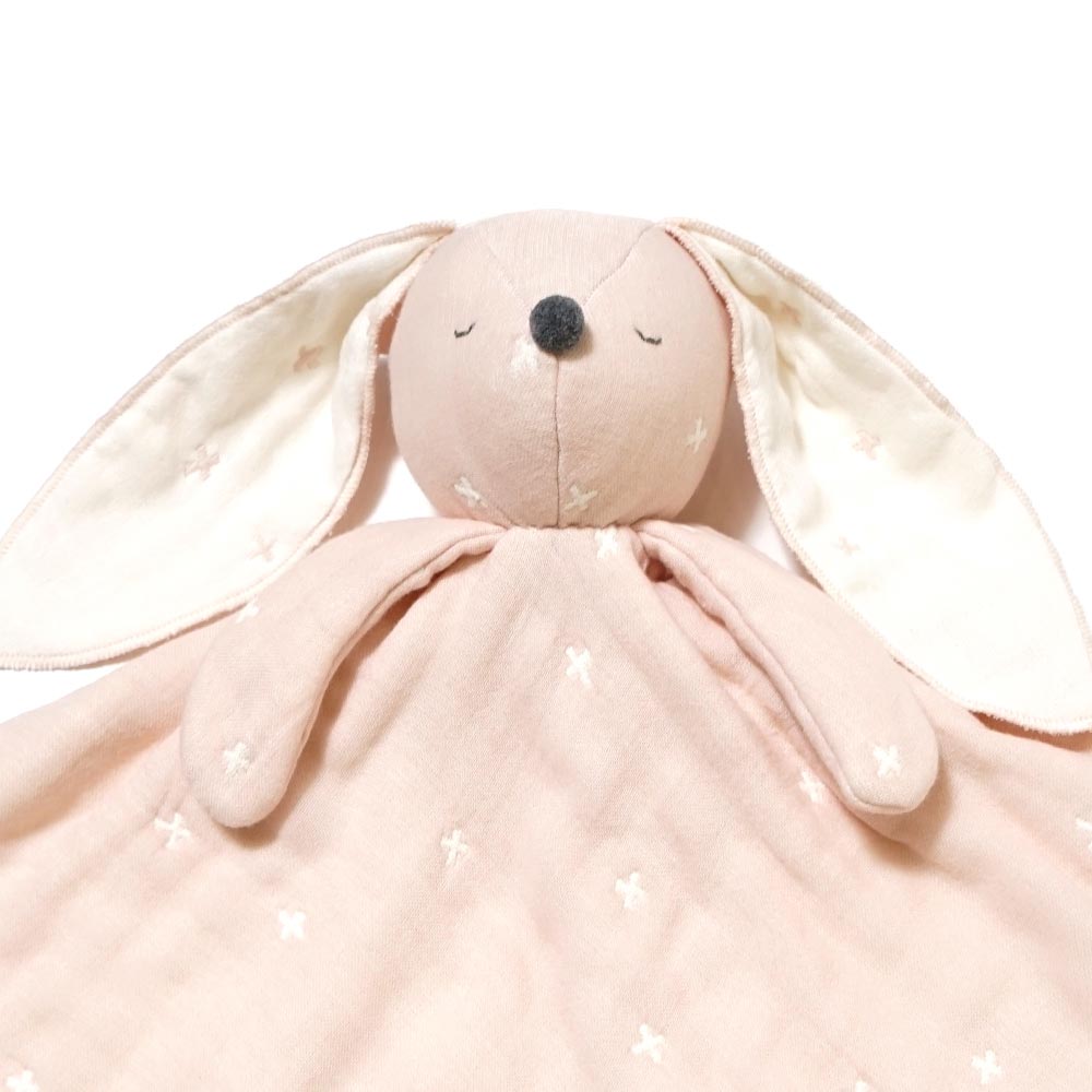 シェルピンク mini me(ミニミー) ベビーブランケット 6重ガーゼ　/　ギフト包装不可