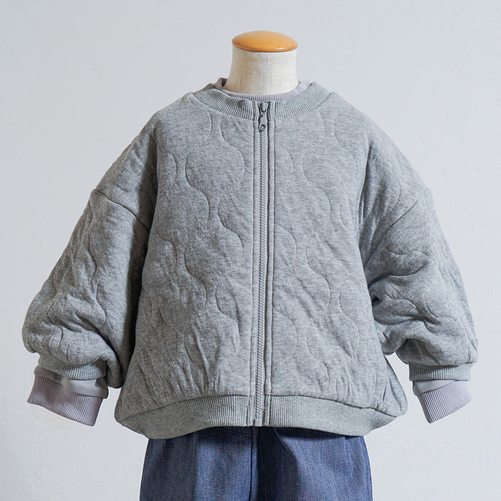 cloudジップブルゾン グレー 80・90・100・110cm