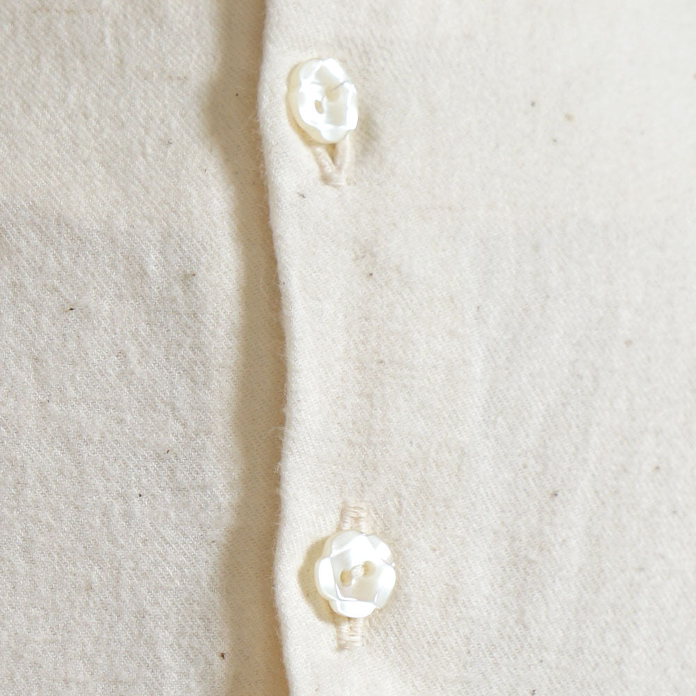 木の実刺繍ワンピース アイボリー 80cm 90cm 100cm 110cm