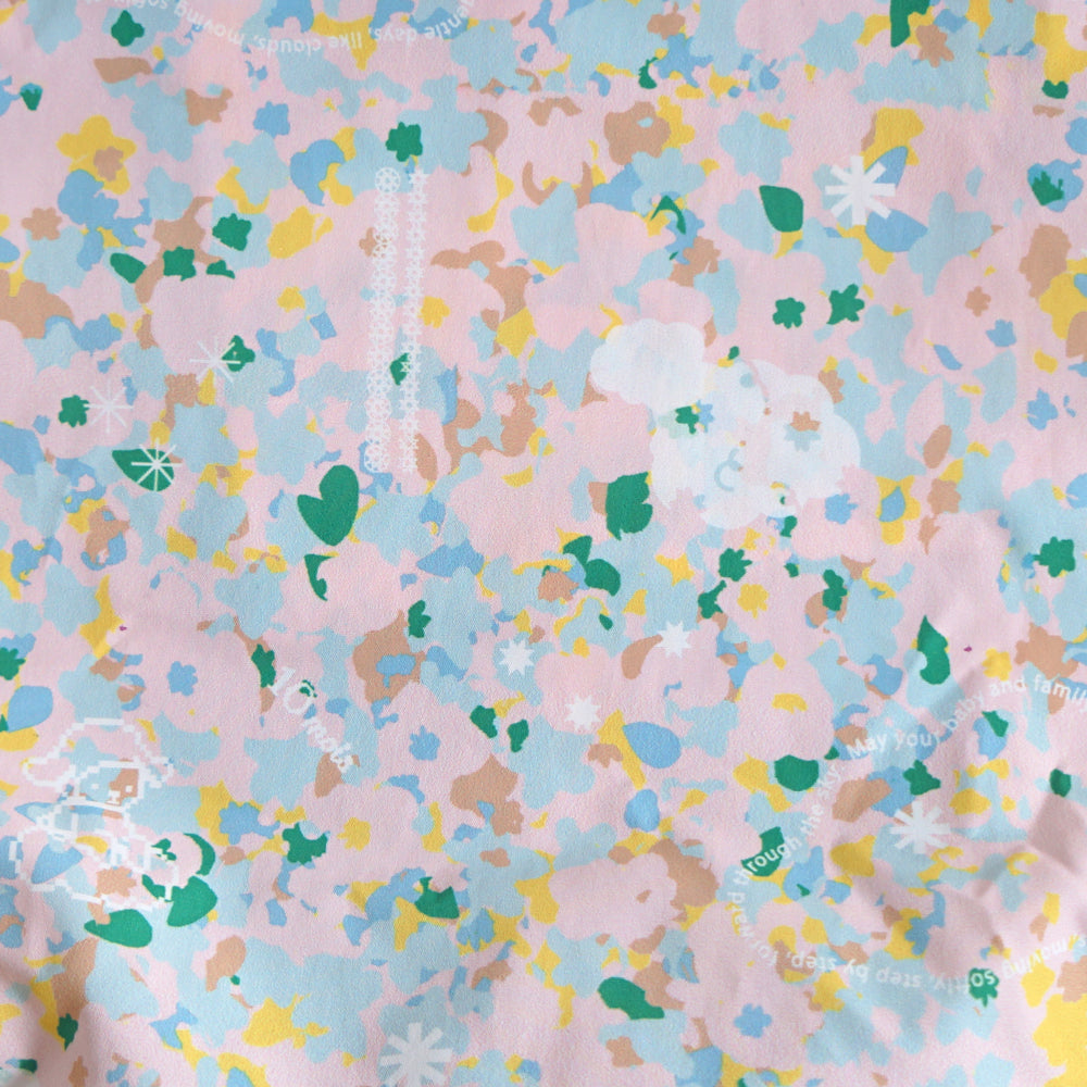 CLOUD MOIS リバーシブルハット flower cloud(花雲)