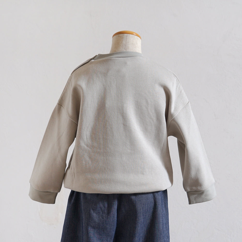 モワトレーナー ブルーグレー 80・90・100・110cm
