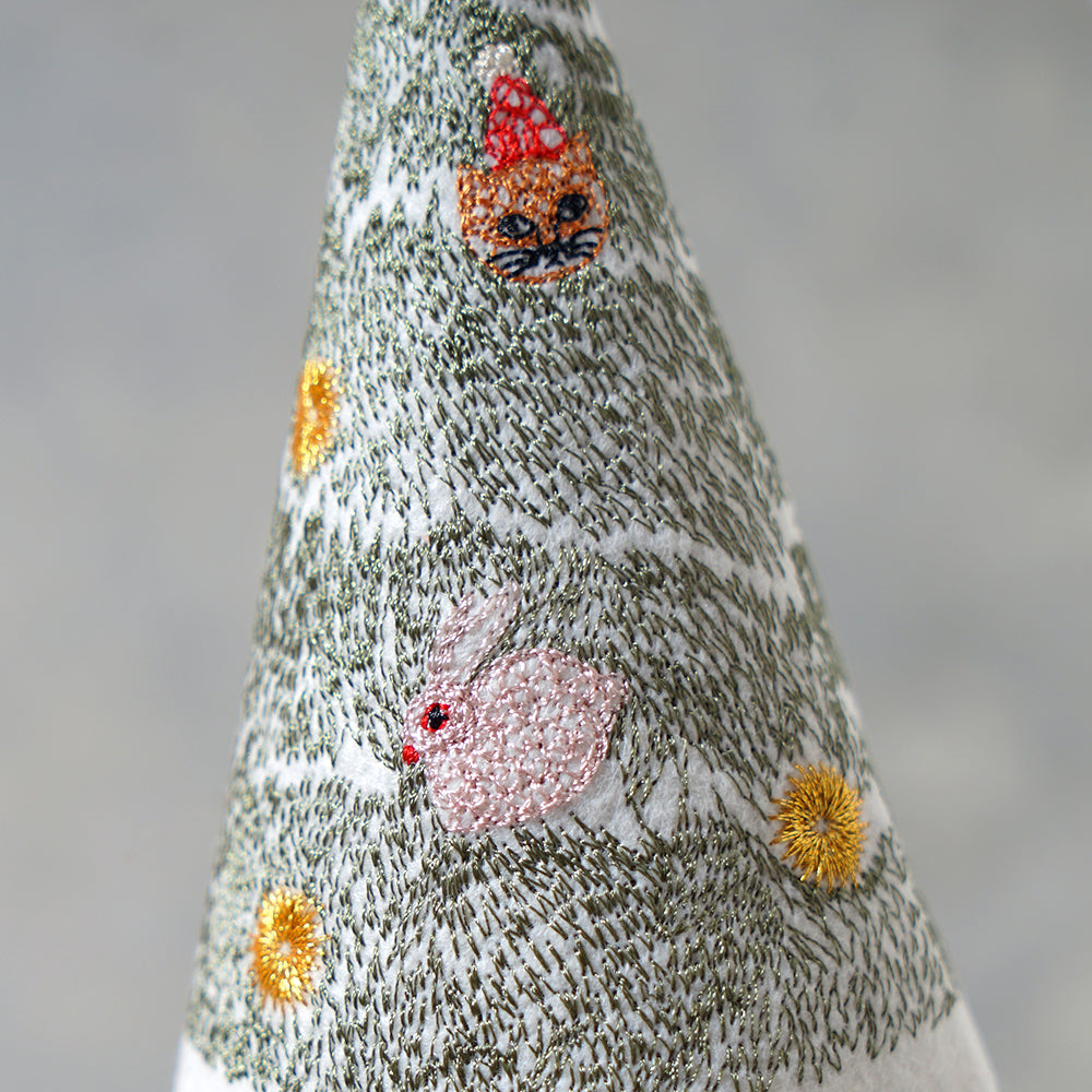 【予約】クリスマス 刺繍スタンドツリー / Matsuo Miyuki クリスマスツリー