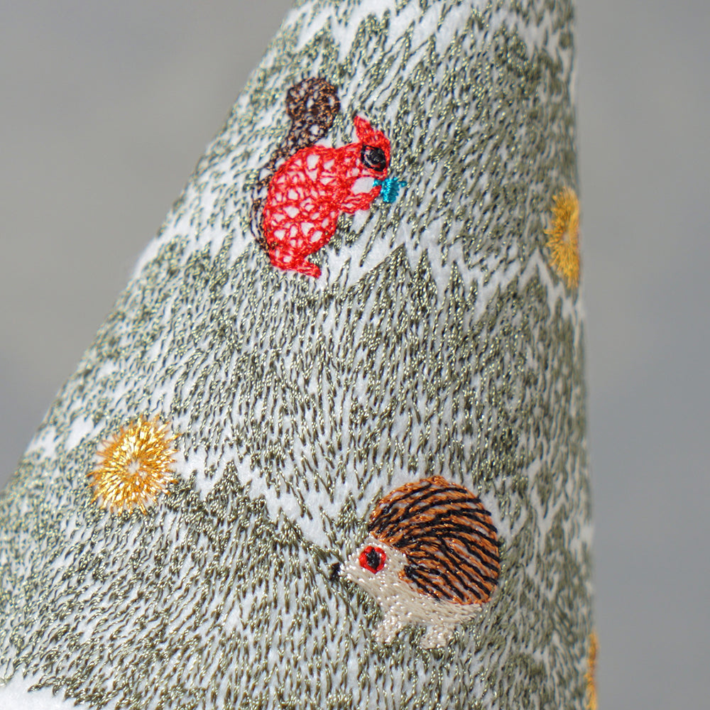 【予約】クリスマス 刺繍スタンドツリー / Matsuo Miyuki クリスマスツリー