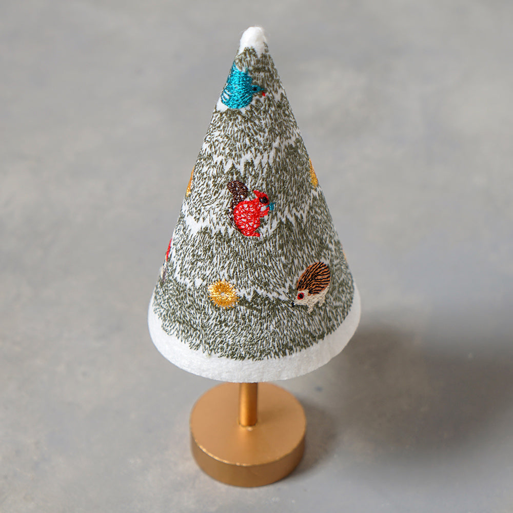 【予約】クリスマス 刺繍スタンドツリー / Matsuo Miyuki クリスマスツリー