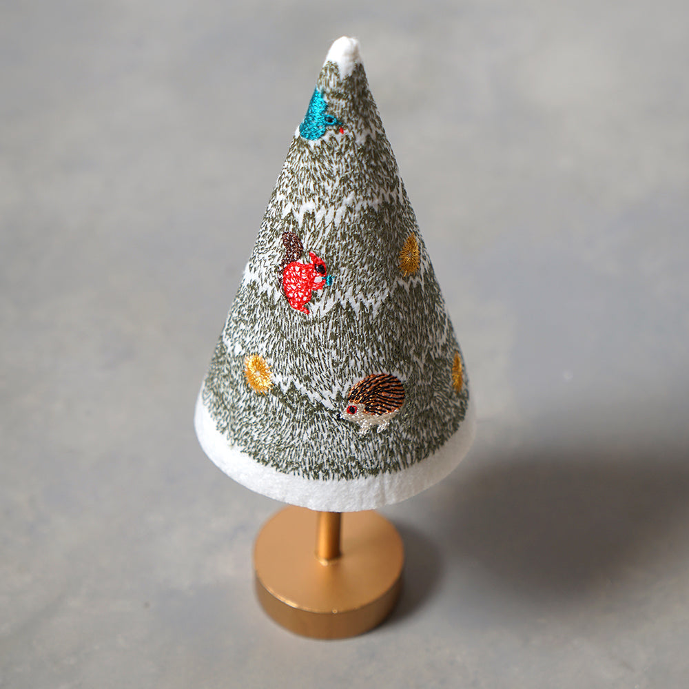 【予約】クリスマス 刺繍スタンドツリー / Matsuo Miyuki クリスマスツリー