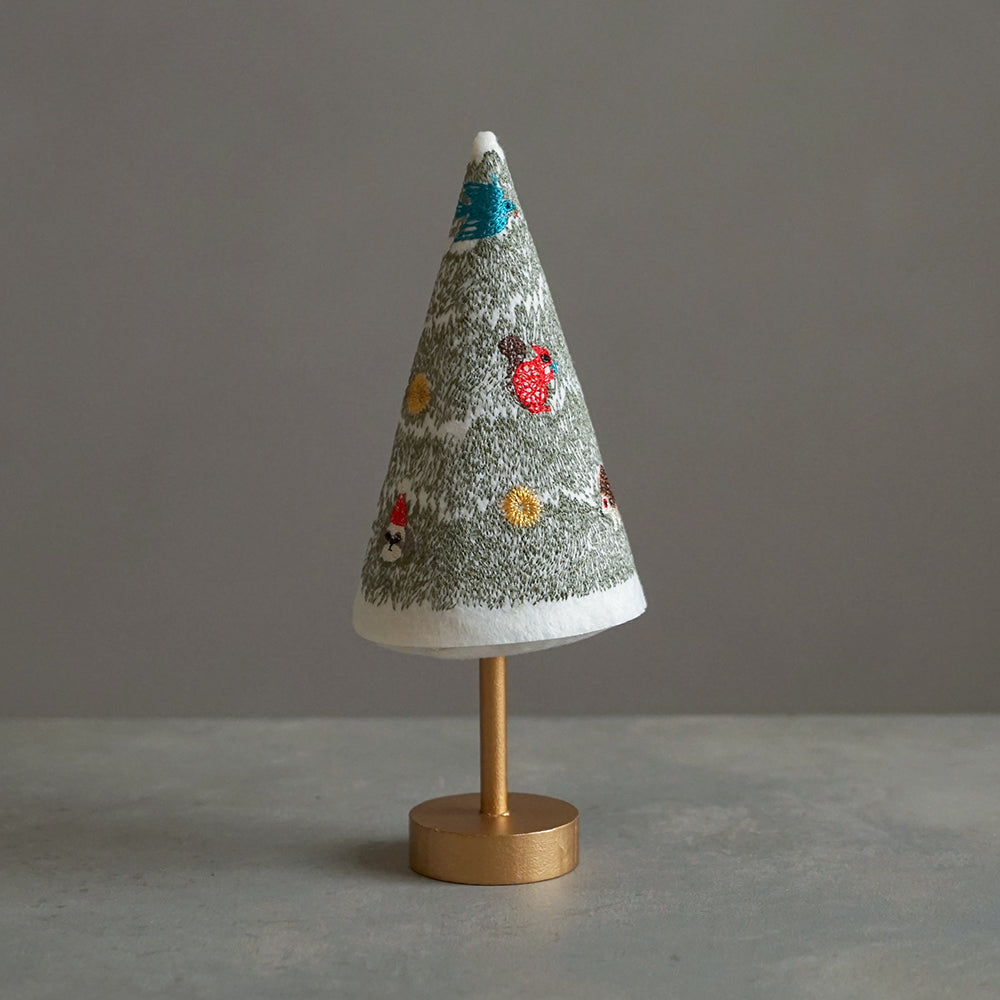 【予約】クリスマス 刺繍スタンドツリー / Matsuo Miyuki クリスマスツリー