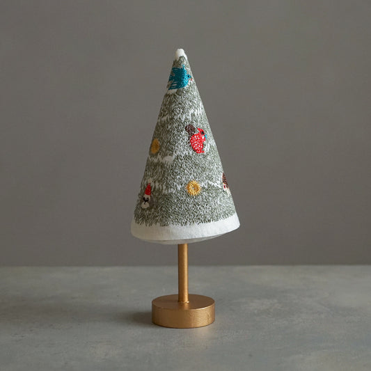【予約】クリスマス 刺繍スタンドツリー / Matsuo Miyuki クリスマスツリー