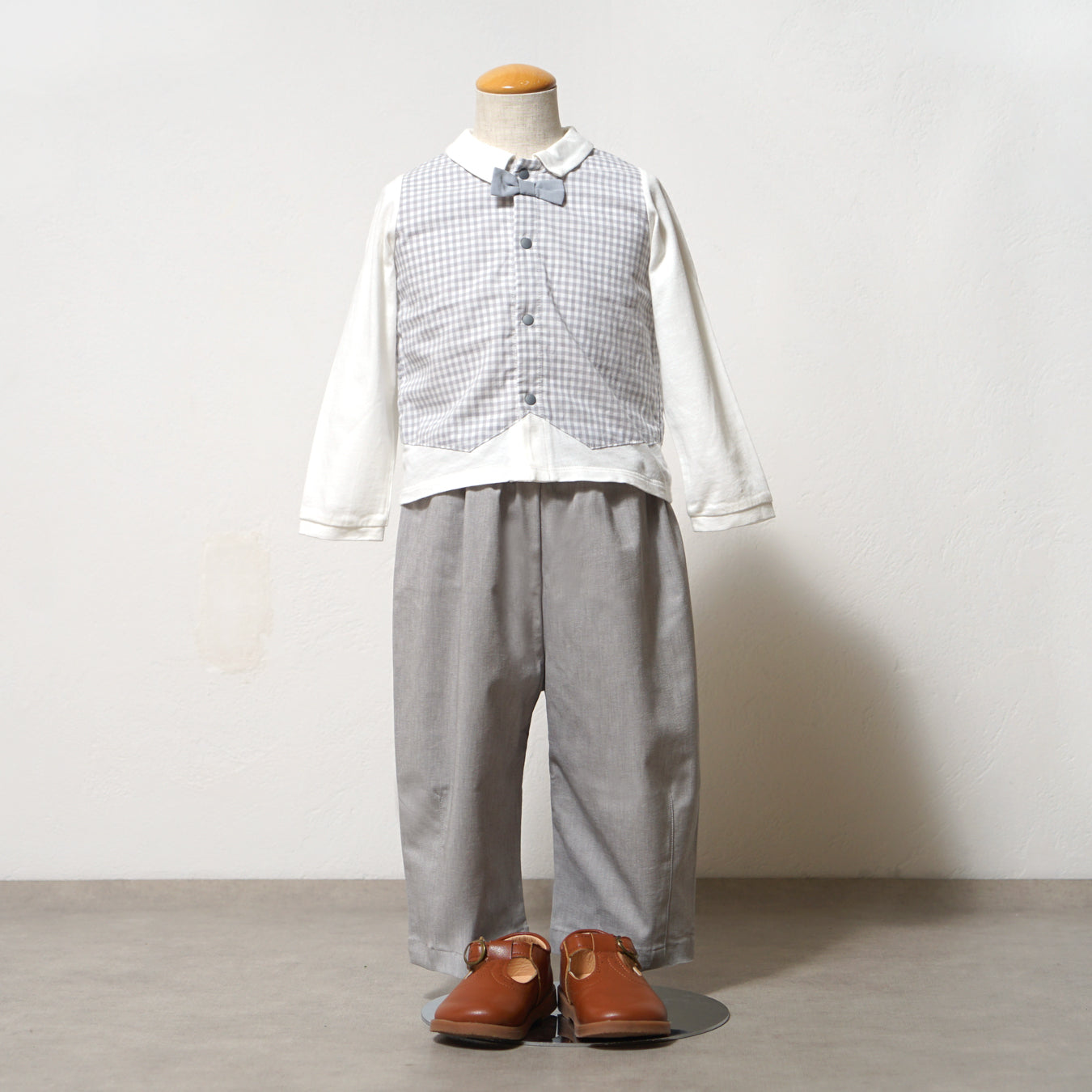 ストレッチコクーンパンツ グレー 80cm 90cm 100cm 110cm