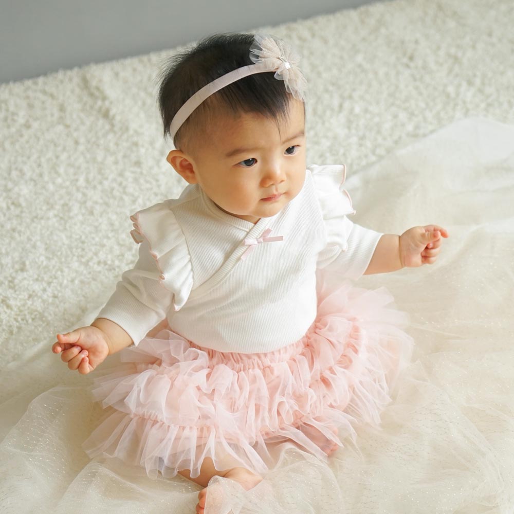 OMEKASHI tutu ピンク 50-70cm / おめかしチュチュスカート