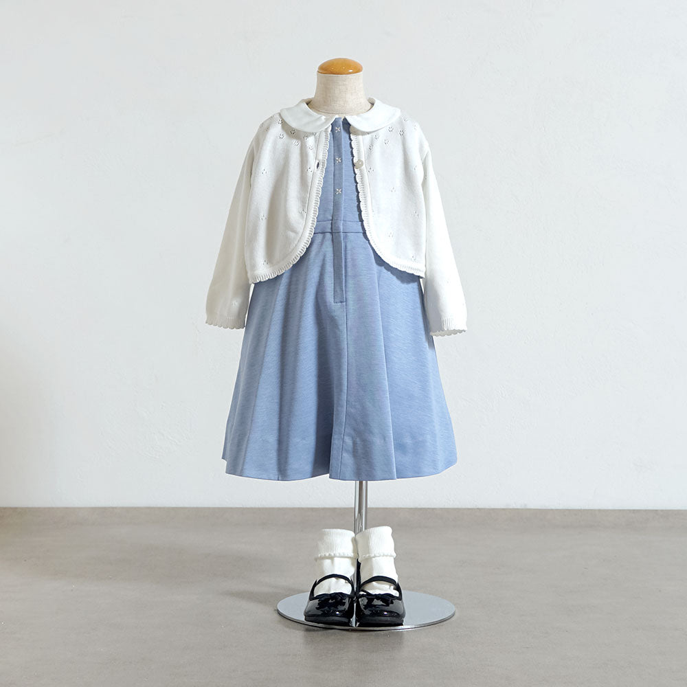 ボレロカーディガン オフホワイト 90-100・100-110・110-120cm