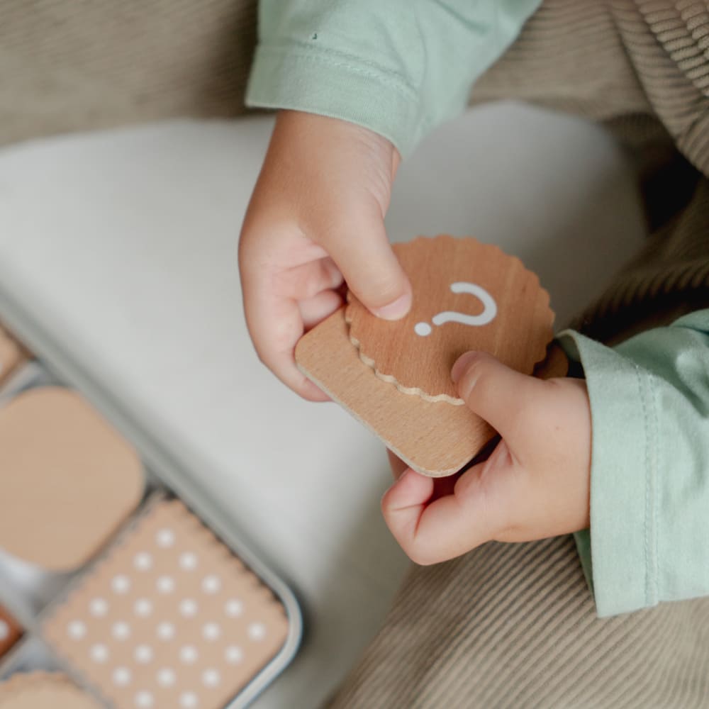 ひらがな Biscuit / 木のおもちゃ　木製玩具★