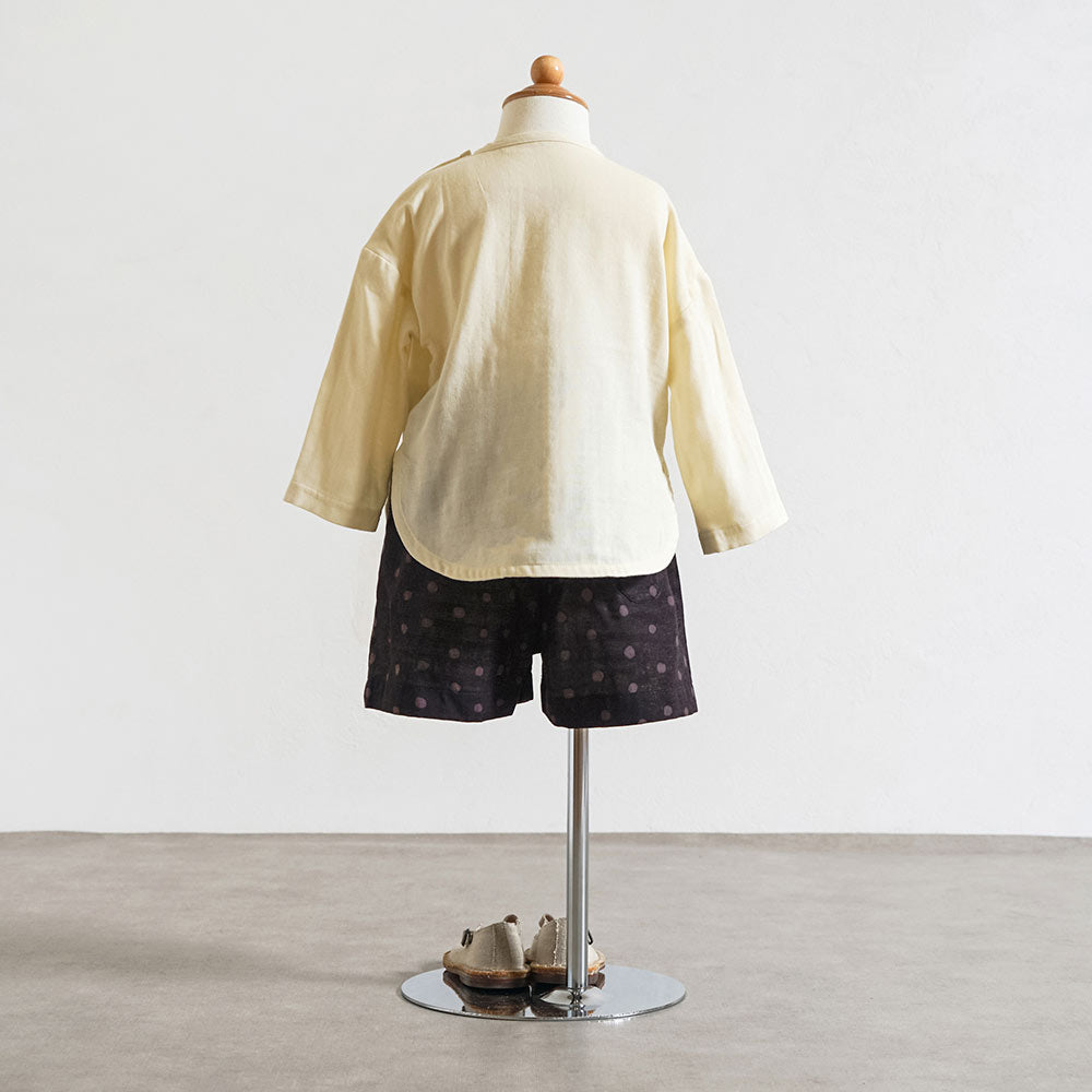 オヒナルシャツ クリーム 70-80・80-90・90-100cm