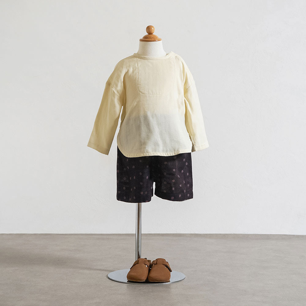 オヒナルシャツ クリーム 70-80・80-90・90-100cm