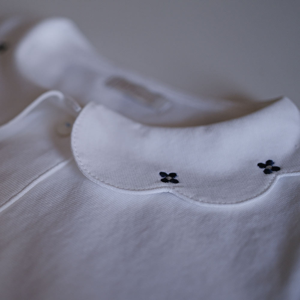 お受験服 フラワーカラー長袖ブラウス 90cm・100cm・110cm・120cm
