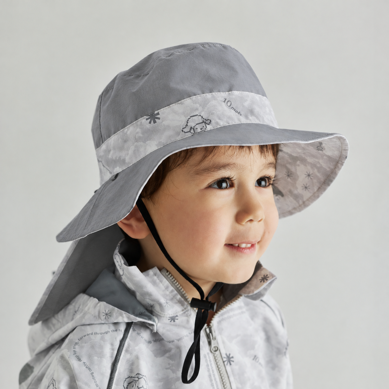 CLOUD MOIS リバーシブルハット cotton cloud(綿雲)