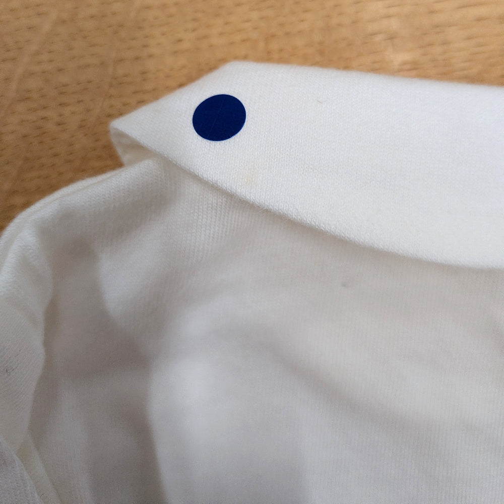 star刺繍ボディ ホワイト 80cm  / ギフト包装不可