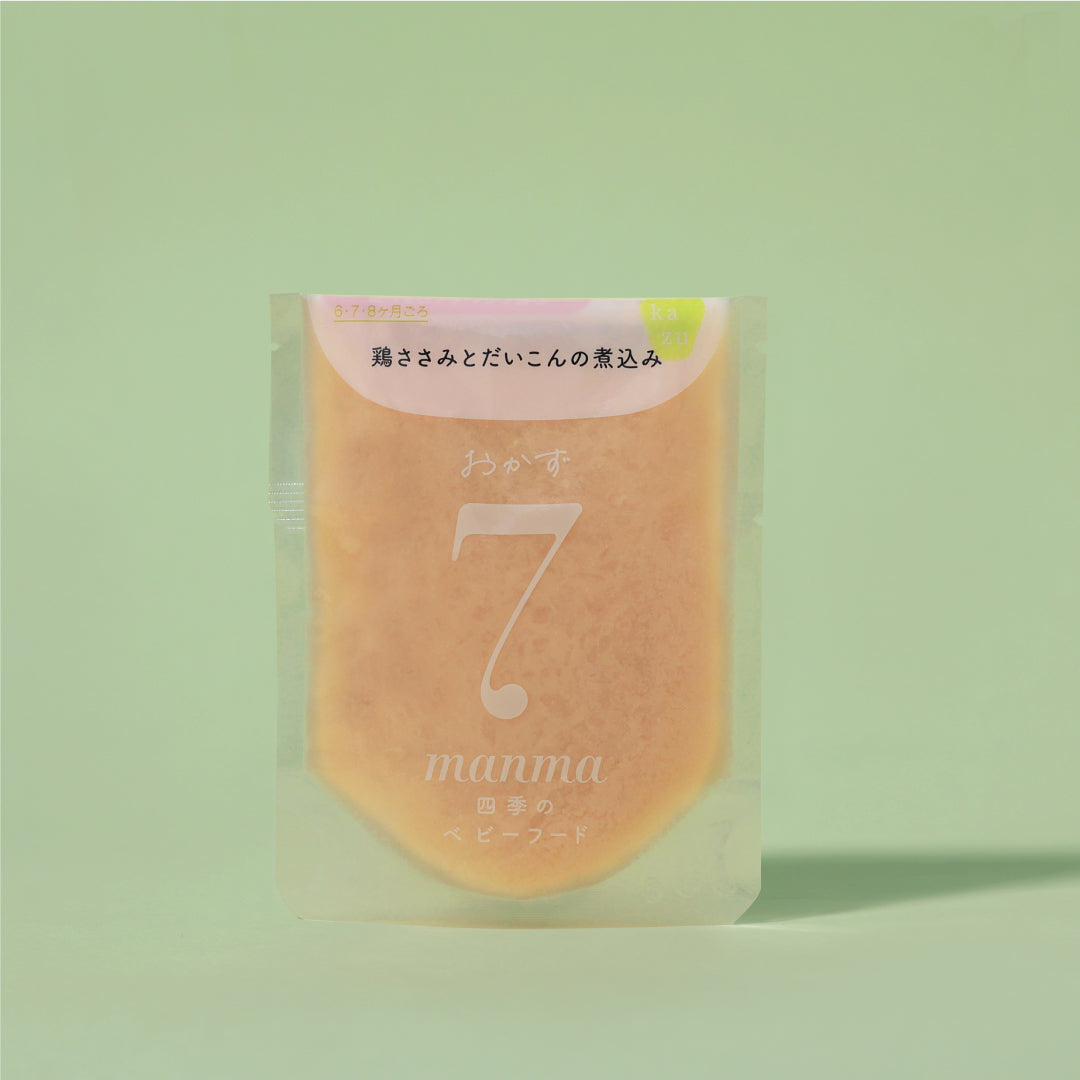 manma  四季のベビーフード　旬の食材　7ヶ月から　1pcs / 離乳食