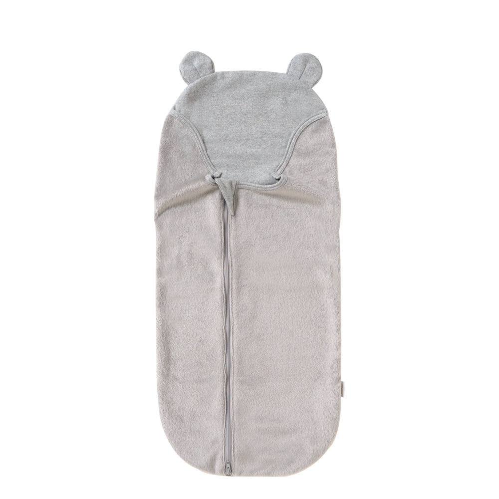 たまごマットおくるみ sleep 起毛ベロア グレー カバー単品