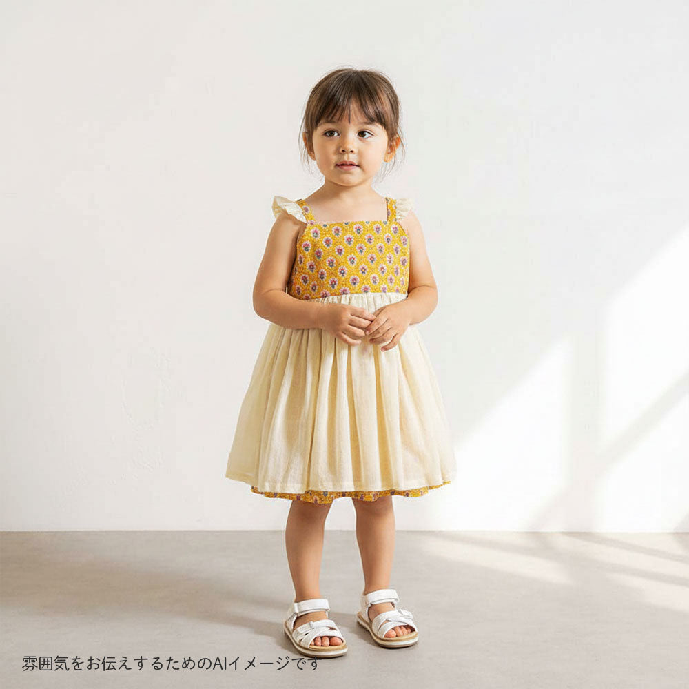 キャミドレス　イエロー　70-80cm・80-90cm・90-100cm